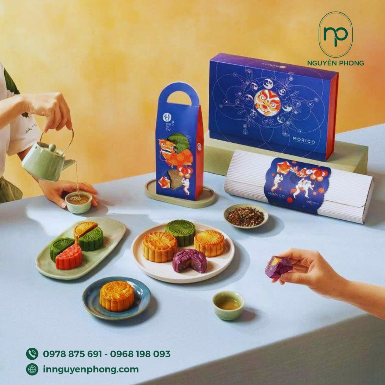 Mẫu hộp đựng bánh trung thu